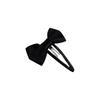 1pc Advanced black bow BB clip with side bangs, hair clip with broken hair clip at the back of the head, new headwear