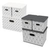 Storage Boxes With Lid 3 Pcs.