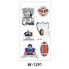 Cartoon Tattoo Sticker Game Rugby Flag Party Tattoo Waterproof
