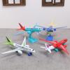 1/3/5Pcs Plastic Aircraft Ornament Diy Assembled Airplane Model Toy Color Random For Kids Children Education Collection Gift