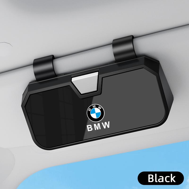 High-end Car Sun Visor Glasses Clip Sunglasses Storage Case Glasses Holder For BMW 1 3 5 7 Series X1 X3 X4 X5 F10 F25 M3 M4 E34