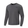 Men's Fitness Series Fitness Clothing Men's Meteorite Gray Crew Neck Moderate