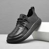 Freizeit Business Herren modische und vielseitige Lederschuhe Rutschfest Sportlich Bequem Party Hochzeit Spazierschuhe