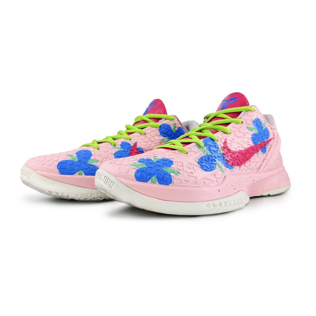 Nike Scarpe da Basket Zoom Kobe 6 da Uomo Basse Rosa/Blu/Rosse FQ3546-100(Team1076-PE)