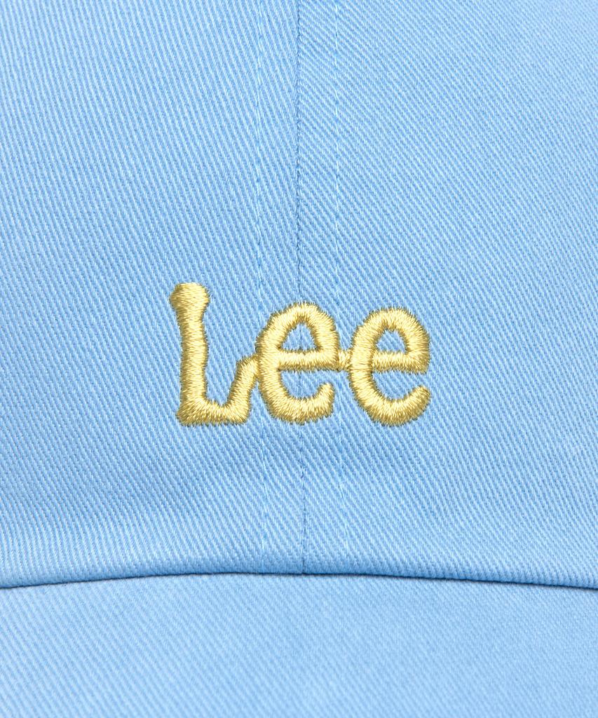 LEE Small Twitch Logo Cotton Curve Ball Cap Light Blue