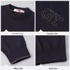 Goldlion GY Men's Merino Wool Blend Round Neck Knit Sweater