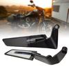 Aluminum Rearview Mirrors Wide View Motorcycle Mirror Adjustable Motorcycle Mirror Modification Part for Motorcycles