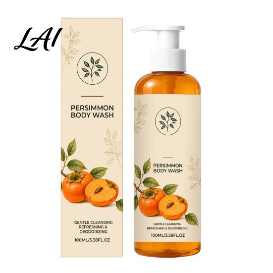 Sensitive Skin Body Wash Persimmon Wash Gentle Daily Cleanser for All Skin