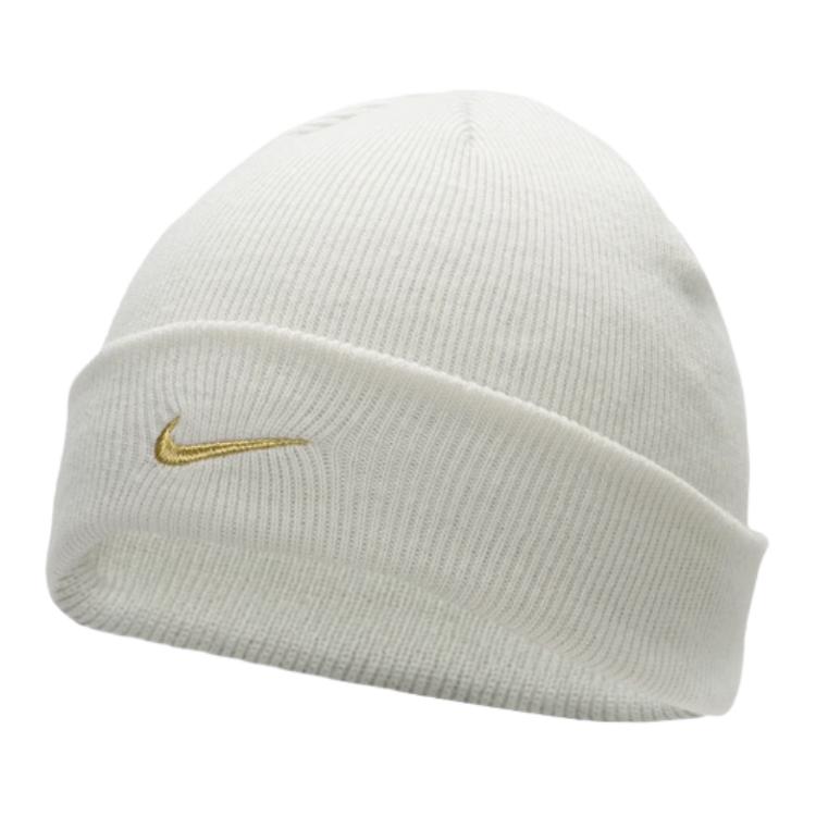 Nike Brand Logo Polyester Beanies Unisex White HJ7024-072/XYY202412132/23862 OS