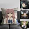 1pc Anime A Silent Voice Pillow Case Fashion Square Pillowcase Bedroom Sofa Room Ins Decoration Leisure