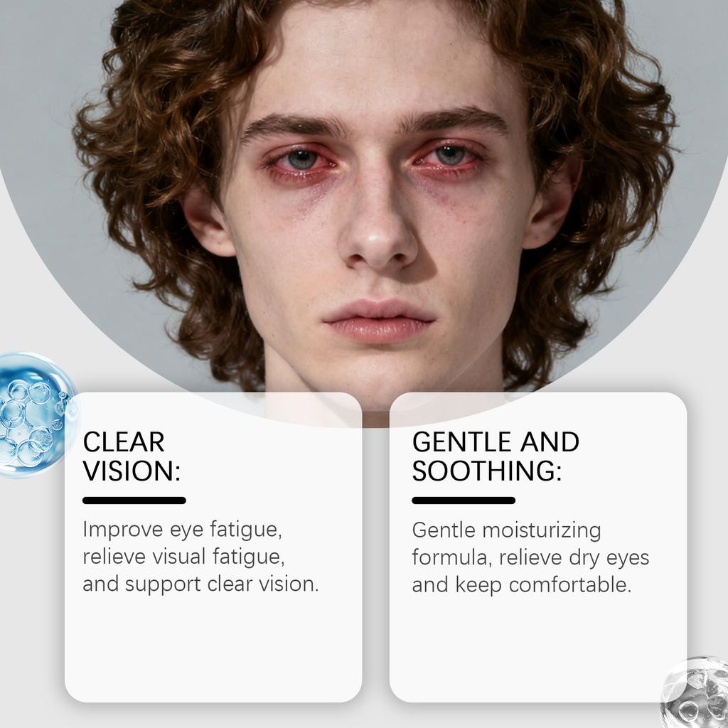 Nano Eye Drops, Eye Soothing, Fatigue Relief Eye Drops, Suitable For Presbyopia And Dry Eye Syndrome, 30ml