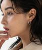 Marta Rope Earring_Silver_L