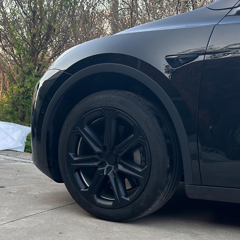 Tesla Model Y 19" Plum Blossom Wheel Hub Cover 