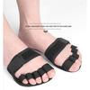 Universal Toe Separator Soft Forefoot Pads Orthotics Straightener for Realign Crooked Toes Hallux Valgus Correction for Ballet