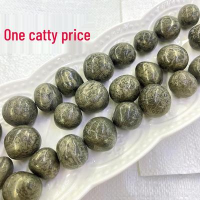 Chalcopyrite Chakra Rolling Stones with Pyrite and Sphalerite Ore