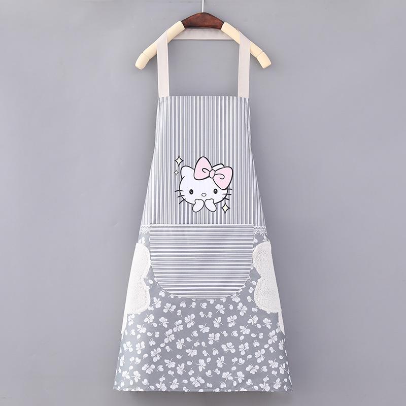 Waterproof Adult Half Apron - Oil-Proof, Dirty-Resistant, Wipable Kitchen Bib