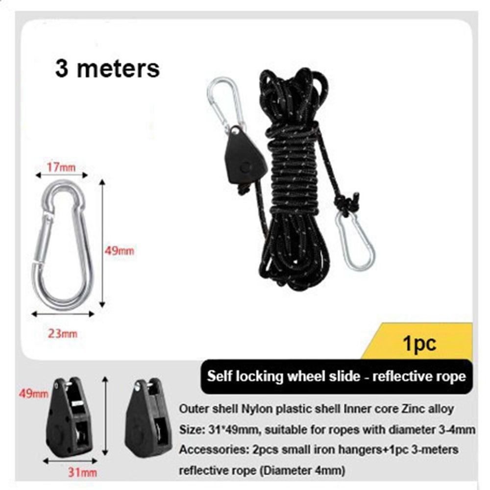 3~4mm 3/4meters Heavy Duty Rope Clip Hanger High Quality Lanyard Hanger