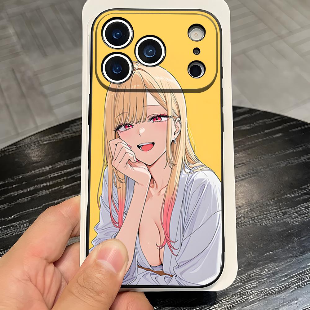 M-Marin K-Kitagawa Phone Case For IPhone 17 Pro Max 16 15 14 Pro Max 13 11 X Xs Xr 8 7Plus Silicone Cover