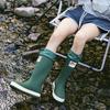 Rain shoes women's adult fashion couple rain boots tall mountaineering outdoor waterproof boots non-slip rain shoes men