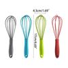 Portable Silicone Eggs Mixer Slip Resistant Eggs Beater Durable Eggs Frothers Cream Foam Maker Silicone Eggs Whiskers