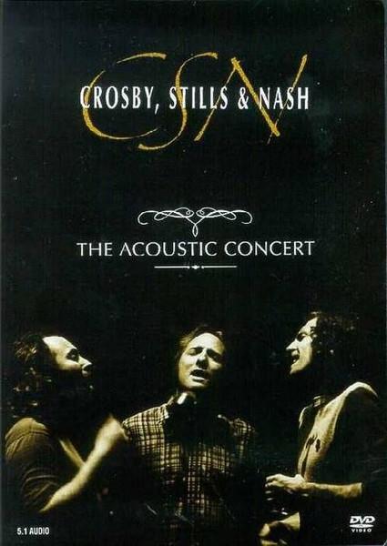 DVD CROSBY STILLS NASH Acoustic Concert R2970300 Rhino Home Vide 2004 US Rock Used