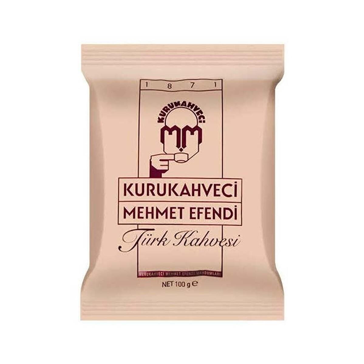 

Турецкий кофе Kurukahveci Mehmet Efendi 100 гр 1x 2x 5x 12x 50x