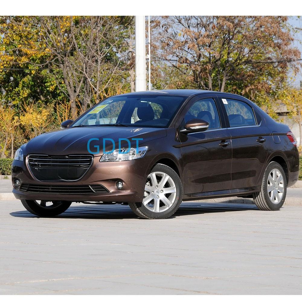 4 Pièces Caoutchouc de Vitre Noir ou Chromé pour Peugeot 301 2013-2017 9805767980 Bande de Protection pour Citroen Elysee 2014-2016