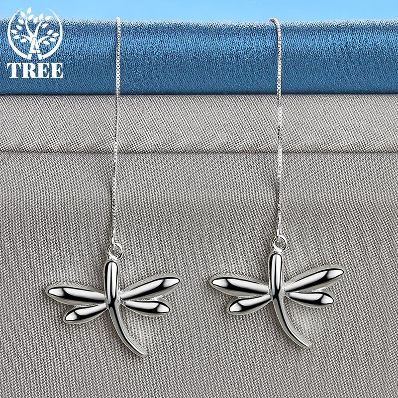 925 Sterling Silber Libelle Earline Tropfenohrring Schmuck