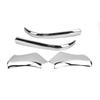 4Pcs Righthand Drive Rearview Mirror Strip AntiCollision Decoration Trim for Harrier Venza XU80 2020 2021