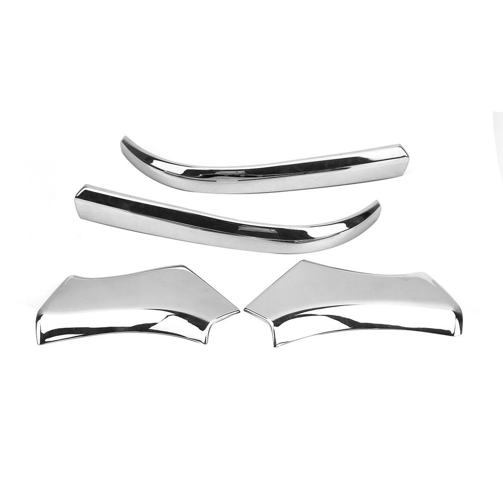 4Pcs Righthand Drive Rearview Mirror Strip AntiCollision Decoration Trim for Harrier Venza XU80 2020 2021