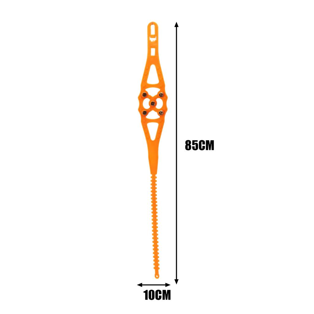 Winter Car Tire Chains Snow Wheels Chain Emergency Double Grooves Anti Skid for 85x10cm Tire