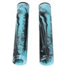 1 Pair 16cm Bike Handlebar Grips Soft TPE Rubber Anti Slip Handle Grips for Fixed Gear BicycleBlue Black