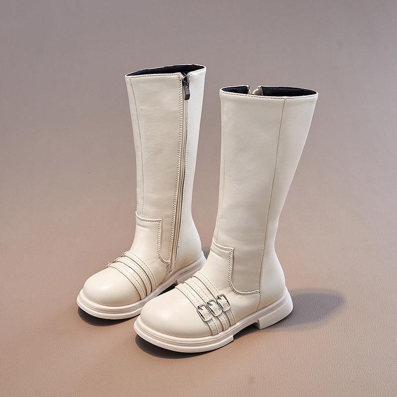 Dziecięce wysokie kozaki księżniczki: Modne długie buty dla dziewcząt