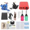 Komplettes Tattoo-Kit 10 Wrap Shader 8 Wrap Liner Spulenmaschinen-Kit für Tattoo-Künstler Anfänger