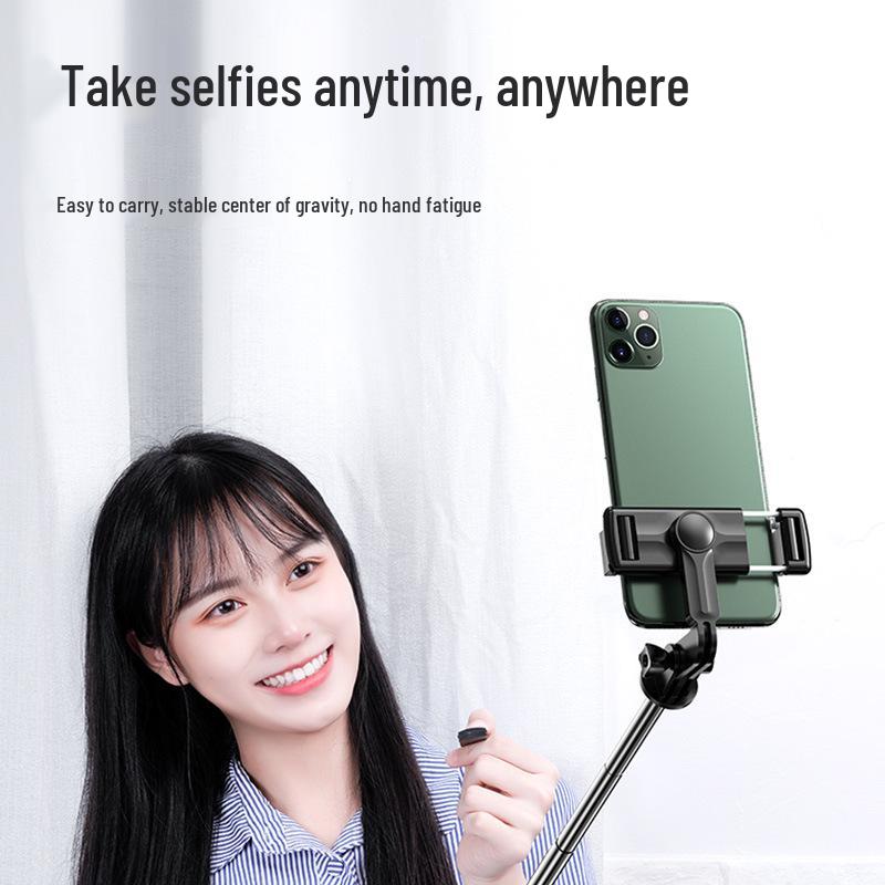 High-End Multifunctional Bluetooth Selfie Stick & Tripod with Remote for Outdoor Live Streaming Photography