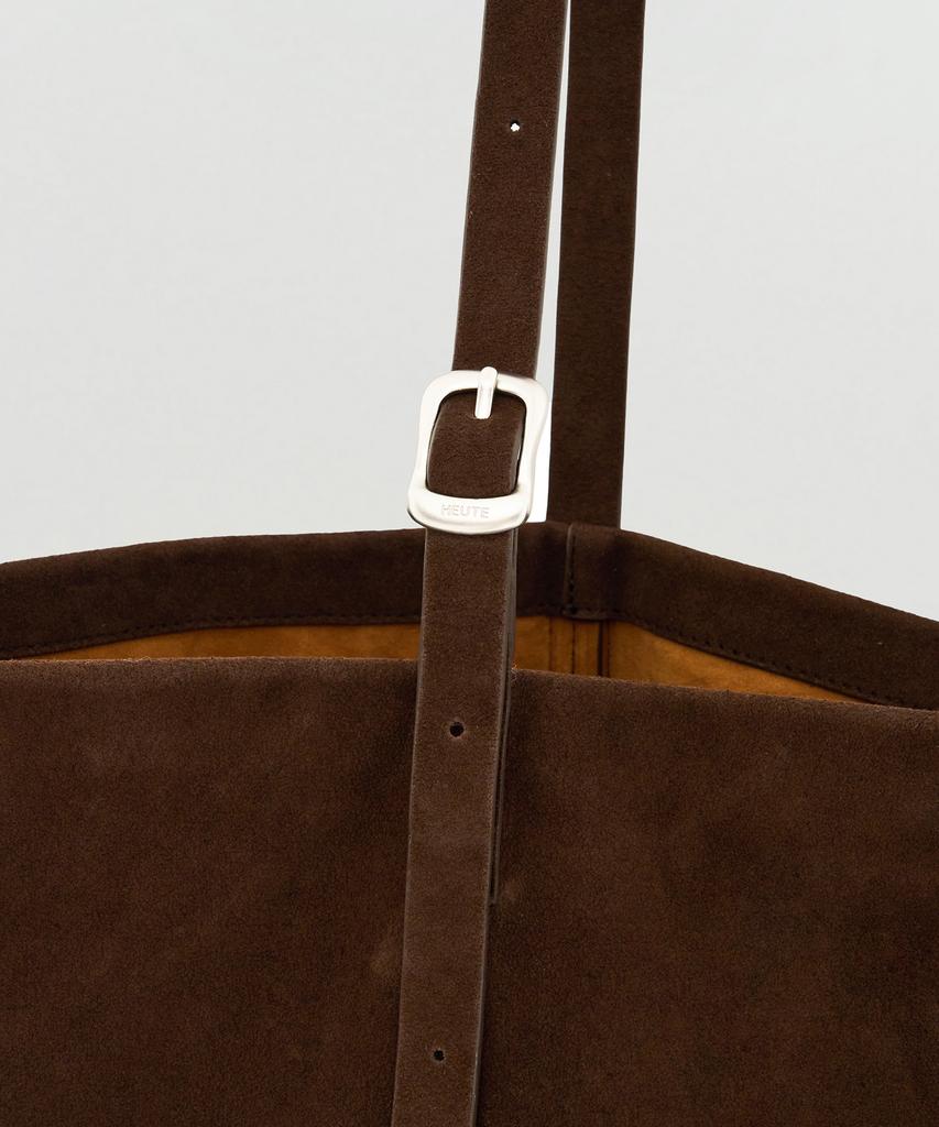 Heute Tape Tote Bag Midiem (Dark Mocha)