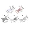 100 Pcs Elastic Aluminum Bandage Clips Stretch Metal Clips Replaceable Elastic Bandage Wrap Clips for Bandages