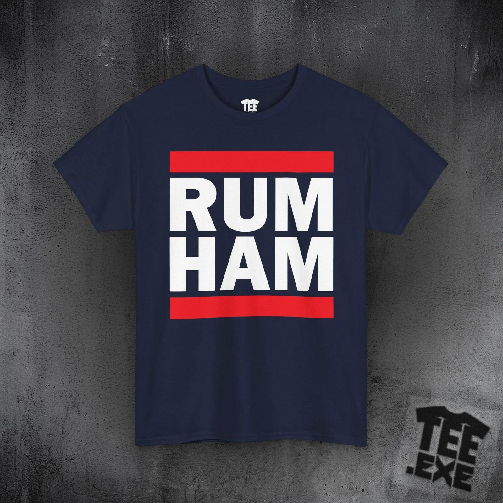 HIP HOP RUM HAM - Unisex Heavy Cotton Tee S