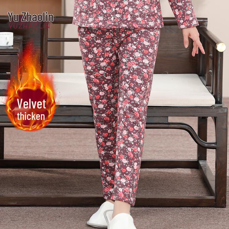 YUZHAOLIN Women's Plush Thick Winter Thermal Underwear