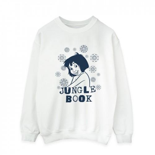 Jungle Book Mens Mowgli Flowers Sweatshirt