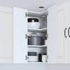 Dishwasher Front Panel Kalmar White 57 X 57 X 80 Cm Wood Based Material