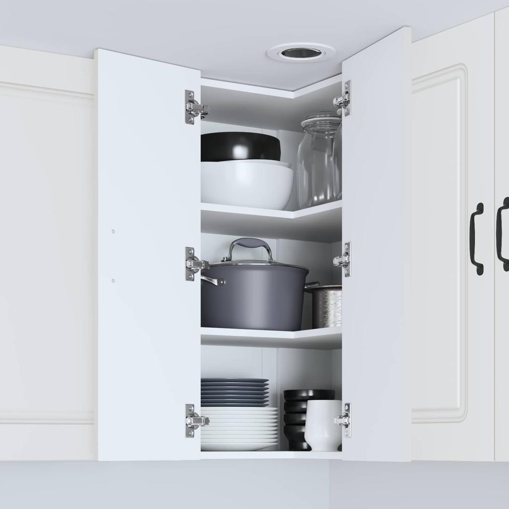 Dishwasher Front Panel Kalmar White 57 X 57 X 80 Cm Wood Based Material