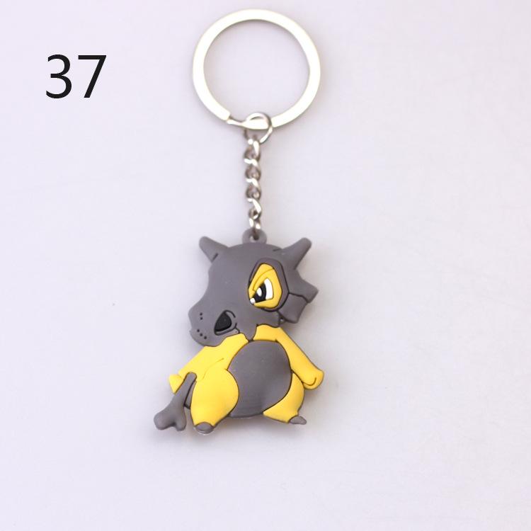 Pokemon Keychain: Pikachu, Dragonite, Eevee Figure Pendant