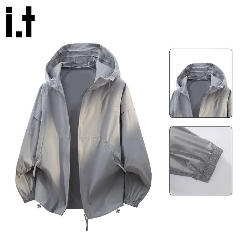 

CHOCOOLATEit Men s Ice Silk UV Protection Hooded Jacket 4XL