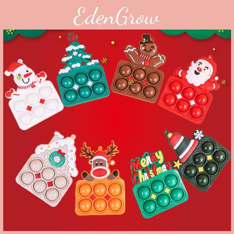 Decompression Toys Christmas Toy Keychain Santa Claus Pendant Xmas Gift Child