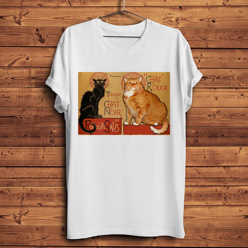 

meow van Gogh Sunflowers Starry Night Edvard Munch The Scream funny cat tshirt Unisex Casual T Shirt Unisex Creation of Adam S