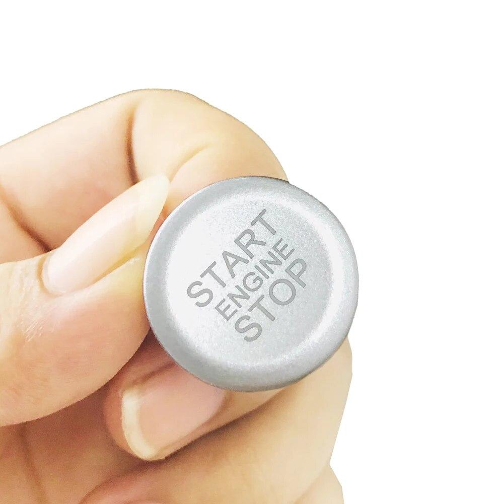 ABS Car Engine Start Stop Push Button Ring Trim Fit for Alfa Romeo Giulia Stelvio 2017- Car Accessories Interior Stickers