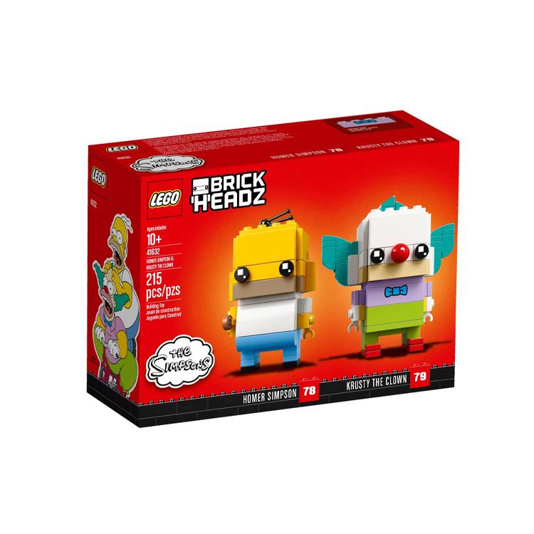 LEGO Brickheadz Collection, Homer And Joker From The Simpsons Building Blocks 215pcs 41632