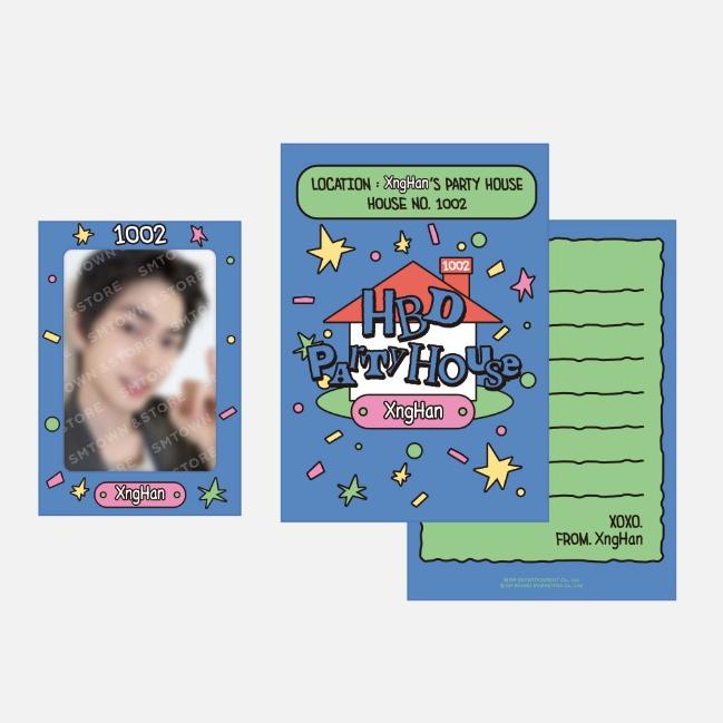 Pre-order XngHan Artist Birthday Party Card