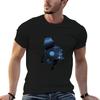 Blaues Pferd T-Shirt Unisex T-Shirt Designer Schwarzes Baumwoll-T-Shirt Einfach Für Unisex Paket Lustige T-Shirts Dunkler Humor T-Shirt